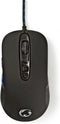 Nedis Gaming Muis - Bedraad - 4000 dpi - Instelbare DPI - Aantal knoppen: 7 - Programmeerbare knoppen - Rechtshandig - 1.80 m - RGB