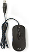 Nedis Gaming Muis - Bedraad - 4000 dpi - Instelbare DPI - Aantal knoppen: 7 - Programmeerbare knoppen - Rechtshandig - 1.80 m - RGB