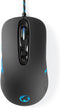 Nedis Gaming Muis - Bedraad - 4000 dpi - Instelbare DPI - Aantal knoppen: 7 - Programmeerbare knoppen - Rechtshandig - 1.80 m - RGB