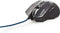 Nedis Gaming Muis - Bedraad - 800 / 1200 / 1600 / 2400 dpi - Instelbare DPI - Aantal knoppen: 7 - Rechtshandig - 1.50 m - LED
