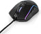 Nedis Gaming Muis - Bedraad - 800 / 1200 / 2400 / 3200 / 4800 / 7200 dpi - Instelbare DPI - Aantal knoppen: 6 - Rechtshandig - 1.50 m - LED