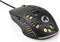 Nedis Gaming Muis - Bedraad - 800 / 1200 / 2400 / 3200 / 4800 / 7200 dpi - Instelbare DPI - Aantal knoppen: 7 - Programmeerbare knoppen - Rechtshandig - 1.50 m - RGB