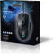 Nedis Gaming Muis - Bedraad - 800 / 1200 / 2400 / 3200 / 4800 / 7200 dpi - Instelbare DPI - Aantal knoppen: 6 - Rechtshandig - 1.50 m - LED