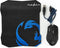 Nedis Gaming Muis & Muismat Set - Bedraad - 800 / 1200 / 1600 dpi - Instelbare DPI - Aantal knoppen: 6 - Rechtshandig - 1.50 m - Normale Verlichting