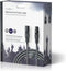 Nedis Gebalanceerde Audiokabel - XLR 3-Pins Male - XLR 3-Pins Female - Vernikkeld - 15.0 m - Rond - PVC - Donkergrijs - Gift Box