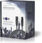 Nedis Gebalanceerde Audiokabel - XLR 3-Pins Male - XLR 3-Pins Female - Vernikkeld - 20.0 m - Rond - PVC - Donkergrijs - Gift Box