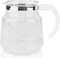 Nedis Glazen Koffiekan - Geschikt voor: Moccamaster K / KB/ 1 0PL / Excellent 10S - 1.2 l - Wit
