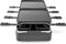 Nedis Gourmet / Raclette - Grill / Steen - 8 Personen - Spatel - Temperatuurinstelling - Anti-aanbak laag - Rechthoek