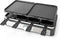 Nedis Gourmet / Raclette - Grill / Steen - 8 Personen - Spatel - Temperatuurinstelling - Anti-aanbak laag - Rechthoek