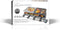 Nedis Gourmet / Raclette - Grill / Steen - 8 Personen - Spatel - Temperatuurinstelling - Anti-aanbak laag - Rechthoek