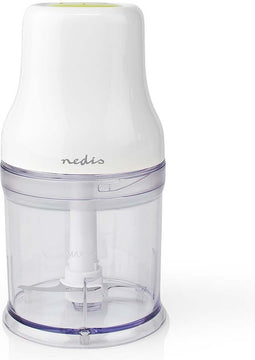 Nedis Hakmolen - 200 W - 0.5 l - Kunststof - 1-Snelheid - Wit