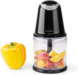 Nedis Hakmolen - 260 W - 0.5 l - Kunststof - 2-Snelheden - Zwart
