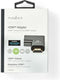 Nedis HDMI-Adapter - HDMI Connector / HDMI Male - HDMI Output - Verguld - Links Gehoekt - Aluminium - Gun Metal Grijs - 1 Stuks - Cover Window Box
