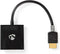 Nedis HDMI-Adapter - HDMI Connector - USB Micro-B Female / VGA Female 15p / 3,5 mm Female - Verguld - Recht - PVC - Antraciet - 1 Stuks - Doos