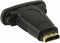 Nedis HDMI-Adapter - HDMI Output - DVI-D 24+1-Pins Female - Verguld - Recht - ABS - Zwart - 1 Stuks - Envelop