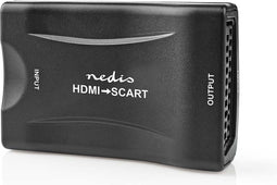 Nedis HDMI-Converter - HDMI Input - Scart Female - 1-weg - 1080p - 1.2 Gbps - ABS - Zwart