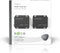 Nedis HDMI-Extender - Over Cat6 - tot 50 m - 4K@30Hz - 10.2 Gbps - IR Return-functie - Metaal - Antraciet