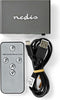 Nedis HDMI-Switch - 3 poort(en) - 3x HDMI Input - HDMI Output - 8K@60Hz - 45 Gbps - Afstandbestuurbaar - Aluminium - Antraciet