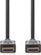 Nedis High Speed HDMI-Kabel met Ethernet - HDMI Connector - HDMI Connector - 4K@30Hz - ARC - 10.2 Gbps - 15.0 m - Rond - PVC - Zwart - Label