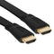 Nedis High Speed HDMI-Kabel met Ethernet - HDMI Connector - HDMI Connector - 4K@30Hz - 10.2 Gbps - 10.0 m - Plat - PVC - Zwart - Label