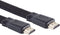 Nedis High Speed HDMI-Kabel met Ethernet - HDMI Connector - HDMI Connector - 4K@30Hz - 10.2 Gbps - 10.0 m - Plat - PVC - Zwart - Label