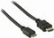 Nedis High Speed HDMI-Kabel met Ethernet - HDMI Connector - HDMI Mini-Connector - 4K@30Hz - 10.2 Gbps - 2.00 m - Rond - PVC - Zwart - Doos