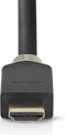 Nedis High Speed HDMI-Kabel met Ethernet - HDMI Connector - HDMI Connector - 4K@30Hz - ARC - 10.2 Gbps - 20.0 m - Rond - PVC - Antraciet - Window Box
