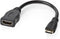 Nedis High Speed HDMI-Kabel met Ethernet - HDMI Mini-Connector - HDMI Output - 4K@30Hz - 10.2 Gbps - 0.20 m - Rond - PVC - Zwart - Envelop