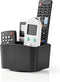 Nedis Houder voor Afstandsbediening - 5 Compartimenten - Draaibaar - ABS - Zwart