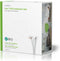 Nedis IEC (Coax) CAT6 Combikabel op rol - RG58 - 75 Ohm - Drievoudig Afgeschermd - ECA - 25.0 m - Rond - Wit - Gift Box