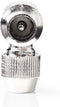 Nedis IEC (Coax) Connector - Gehoekt - Male - Vernikkeld - 75 Ohm - Schroef - Diameter kabelinvoer: 7.0 mm - Metaal - Zilver - 2 Stuks - Envelop