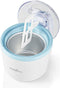 Nedis ijsmachine - 1.2 l - Blauw / Wit - Aluminium / Kunststof
