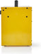 Nedis Industrieel ontwerp ventilatorkachel - 1000 / 2000 W - Instelbare thermostaat - 2 Warmte Standen - IP24 - Geïntegreerde handgrepen - Geel