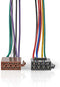 Nedis ISO-Kabel voor Autoradio - ISO-compatibiliteit: Standaard - 0.15 m - Rond - PVC - Doos