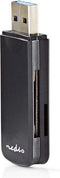 Nedis Kaartlezer - microSD (TF) / microSDHC (TF) / microSDXC (TF) / MMC / SD / SDHC / SDXC - USB 3.2 Gen1