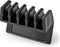 Nedis Kabelmanagement - Kabelclip - Click & Go - 2 Stuks - Aantal sleuven: 5 Sleuven - Maximale kabeldikte: 7.1 mm - Polypropylene - Zwart