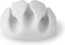 Nedis Kabelmanagement - Kabelclip - Click & Go - 4 Stuks - Aantal sleuven: 3 Sleuven - Maximale kabeldikte: 5.3 mm - TPE - Wit