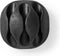 Nedis Kabelmanagement - Kabelclip - Click & Go - 4 Stuks - Aantal sleuven: 3 Sleuven - Maximale kabeldikte: 5.3 mm - TPE - Zwart