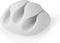 Nedis Kabelmanagement - Kabelclip - Click & Go - 4 Stuks - Aantal sleuven: 3 Sleuven - Maximale kabeldikte: 5.3 mm - TPE - Wit