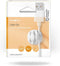 Nedis Kabelmanagement - Kabelclip - Click & Go - 4 Stuks - Aantal sleuven: 3 Sleuven - Maximale kabeldikte: 5.3 mm - TPE - Wit