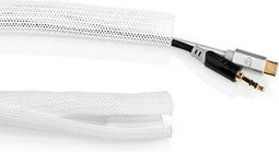 Nedis Kabelmanagement - Sleeve - 1 Stuks - Maximale kabeldikte: 15 mm - Nylon - Wit