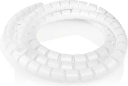 Nedis Kabelmanagement - Spiraalvormige sleeve - 1 Stuks - Maximale kabeldikte: 28 mm - PE - Wit