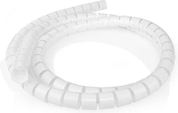 Nedis Kabelmanagement - Spiraalvormige sleeve - 1 Stuks - Maximale kabeldikte: 32 mm - PE - Wit
