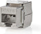 Nedis Keystone - CAT6 - RJ45 Female - S/FTP - Metaal - Doos