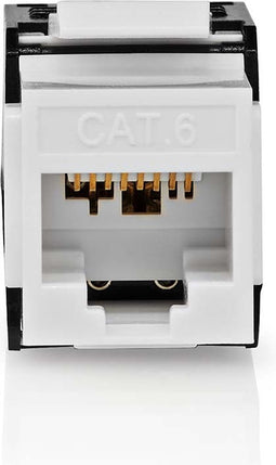 Nedis Keystone - CAT6 - RJ45 Female - U/UTP - ABS - Doos