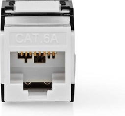 Nedis Keystone - CAT6a - RJ45 Female - U/UTP - ABS - Doos