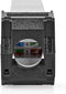 Nedis Keystone - CAT6a - RJ45 Female - U/UTP - ABS - Doos