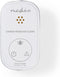 Nedis Koolmonoxidemelder | Batterij Gevoed | Batterijlevensduur tot: 10 Jaar | Met pauzeknop | Met testknop | 85 dB | Wit