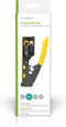 Nedis Krimptang - CAT5 / CAT5e / CAT6 / CAT6a / CAT7 / RJ12 / RJ45 - Snijden / Strippen / Tang - Rubberen / Staal - Geel / Zwart