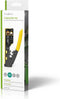 Nedis Krimptang - CAT5 / CAT5e / CAT6 / CAT6a / CAT7 / RJ12 / RJ45 - Snijden / Strippen / Tang - Rubberen / Staal - Geel / Zwart